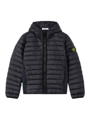 Stone Island Junior: Blazer - Blazer - Azul Oscuro