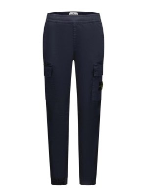 Stone Island Junior: Pantalones casual - Pantalón Casual - Azul Oscuro