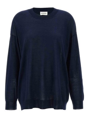 P.A.R.O.S.H.: クルーネック - クルーネック - ブルー