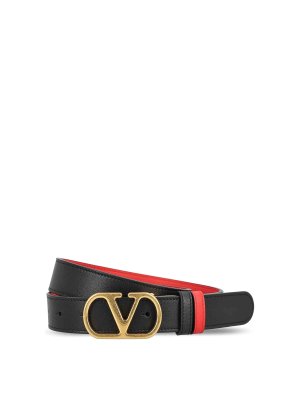 VALENTINO GARAVANI: cinture - Cintura H 30 Reversibile Vlogo Signature