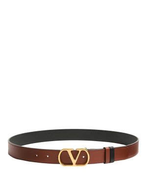 VALENTINO GARAVANI: cinture - Cintura H 30 Reversibile Vlogo Signature