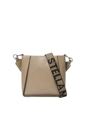 STELLA McCARTNEY: borse a tracolla - Borsa a Tracolla in Rilievo Granato