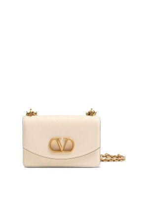 VALENTINO GARAVANI: ショルダーバッグ - ショルダーバッグ - 白