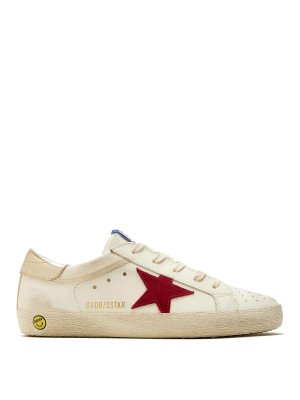GOLDEN GOOSE: trainers - Super Star Leather