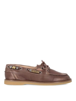 Pinko: Mokassins und Slippers - Mokassins - Beige