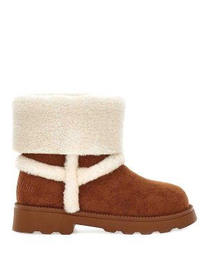 Monnalisa Bebè: Botas - Botas - Marrón Oscuro