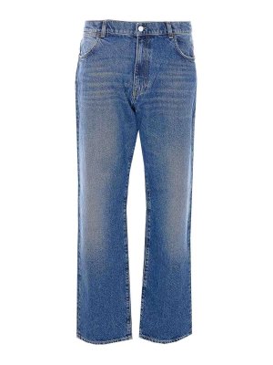 AMISH: Jeans Rectos - Vaqueros Rectos - Azul