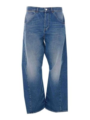 AMISH: Straight Leg Jeans - Straight Leg Jeans - Blau