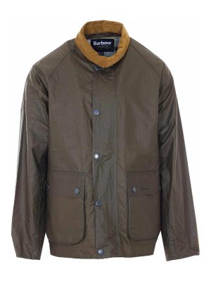 BARBOUR: giacche casual - Giacca in cera Bedale moderna verde