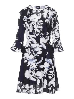 CATALINA: maxi dresses - Black Georgette Dress