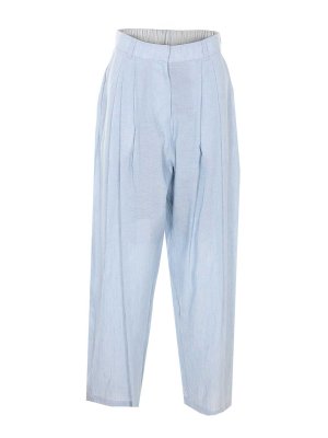 ELEH: casual trousers - Light Blue Pants