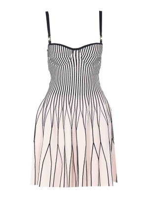 ELISABETTA FRANCHI: Robes courtes - Robe Courte - Blanc