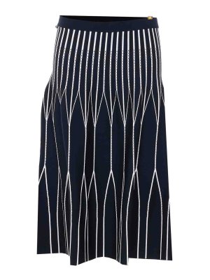 ELISABETTA FRANCHI: gonne al ginocchio  e longuette - Gonna blu