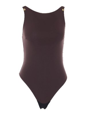 ELISABETTA FRANCHI: Tops und Tank Tops - Top - Braun