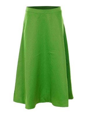ESSENTIEL ANTWERP: Jupes midi et au genou - Jupe Midi - Vert