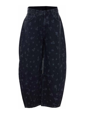 ESSENTIEL ANTWERP: ストレートジーンズ - ストレートジーンズ - 黒