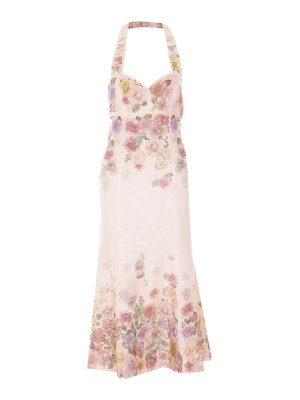 TWINSET: Maxikleider - Maxikleid - Nude