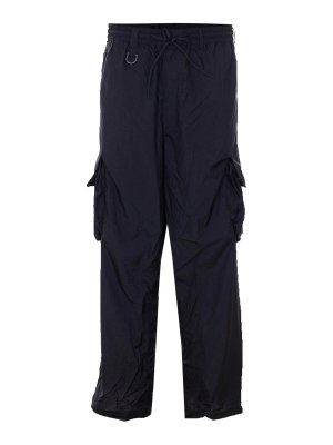 Y-3: tracksuit bottoms - Black Track Pants