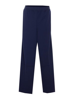 GUCCI: casual trousers - Blue Track Pantselasticized On Waist