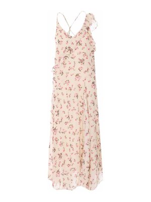 Isabel Marant Etoile: Knielange Kleider - Knielanges Kleid - Beige