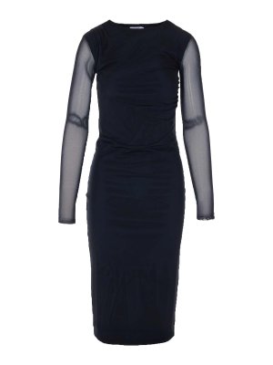 PATRIZIA PEPE: ニーレングスドレス - 膝丈ドレス - 黒