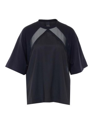 MULBERRY: crew necks - Black Stephanie T-Shirt