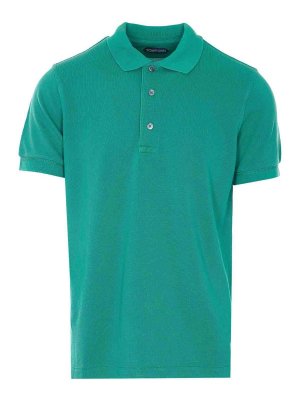 TOM FORD: polo shirts - Green Polo