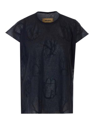 UMA WANG: Tops & Débardeurs - Top - Noir