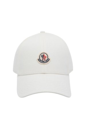 MONCLER: Chapeaux - Chapeau - Blanc