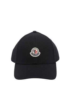 MONCLER: Chapeaux - Chapeau - Noir