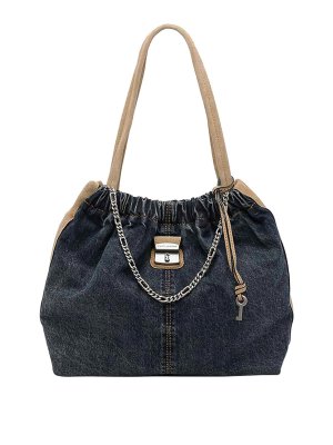 MARC JACOBS: Handtaschen - Shopper - Blau