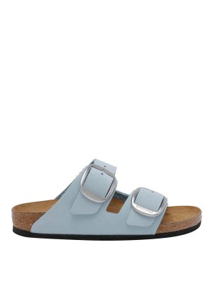 BIRKENSTOCK: sandali - Baby Blue Arizona Big Buckle