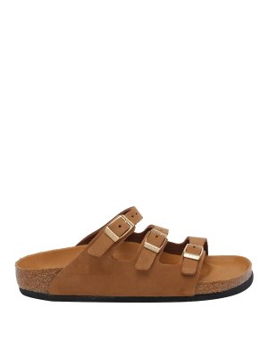 BIRKENSTOCK: サンダル - サンダル - ブラウン