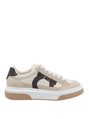 FERRAGAMO: Sneaker - Sneaker - Taupe