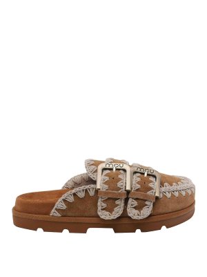 MOU: mules shoes - Brown Low Bio Sabot