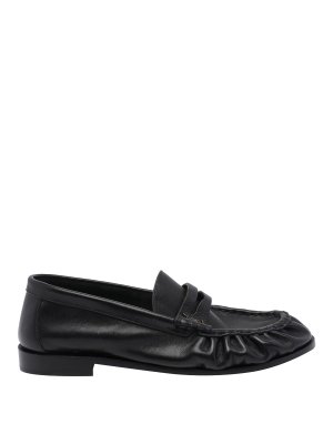 SAINT LAURENT: Loafers & Slippers - Suede Loafers