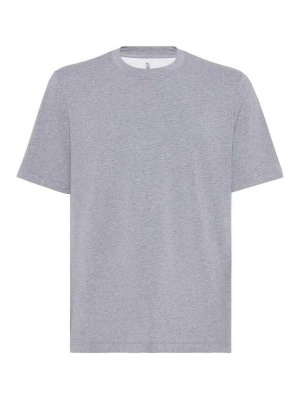 BRUNELLO CUCINELLI: Camisetas - Camiseta - Gris