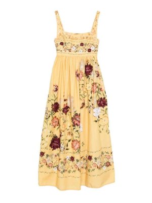 AGUA BY AGUA BENDITA: Maxi robe - Maxi Robe - Or