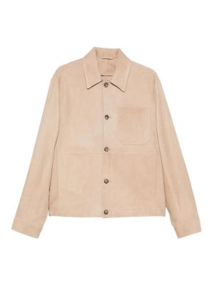 ALTEA: Lederjacken - Lederjacke - Beige