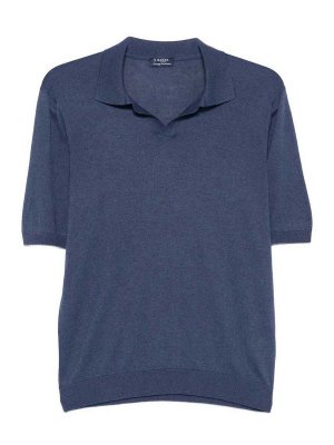 BARBA NAPOLI: Polos  - Polo - Bleu