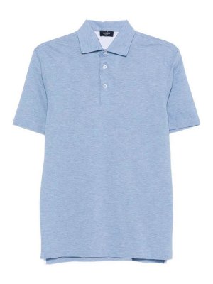 BARBA NAPOLI: Polos  - Polo - Bleu Clair