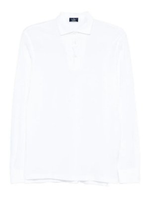 BARBA NAPOLI: Poloshirts - Poloshirt - Weiß