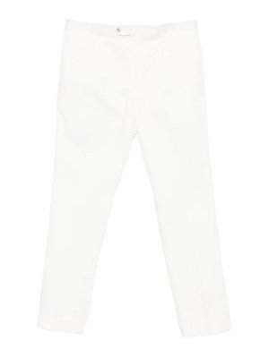 BARBA NAPOLI: Casual Hosen - Casual Hose - Weiß