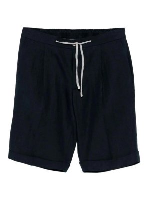 BARBA NAPOLI: Hosen Shorts - Shorts - Blau