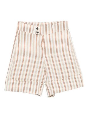 BERWICH: Trousers Shorts - High-Waisted Bermuda Shorts