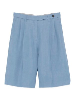 BRUNELLO CUCINELLI: Hosen Shorts - Shorts - Blau