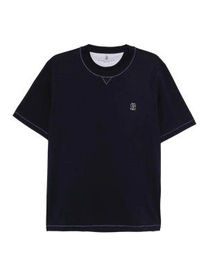BRUNELLO CUCINELLI: Camisetas - Camiseta - Gris