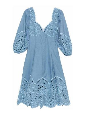 CHARO RUIZ: Maxi robe - Maxi Robe - Bleu