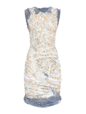 DIESEL: Knielange Kleider - Knielanges Kleid - Blau