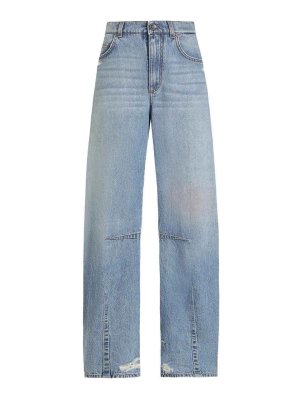 DOLCE & GABBANA: straight leg jeans - 5-Pocket Pants
